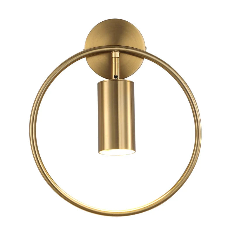 Bello Wall Light | Nordic Gold, 180° Rotatable Design