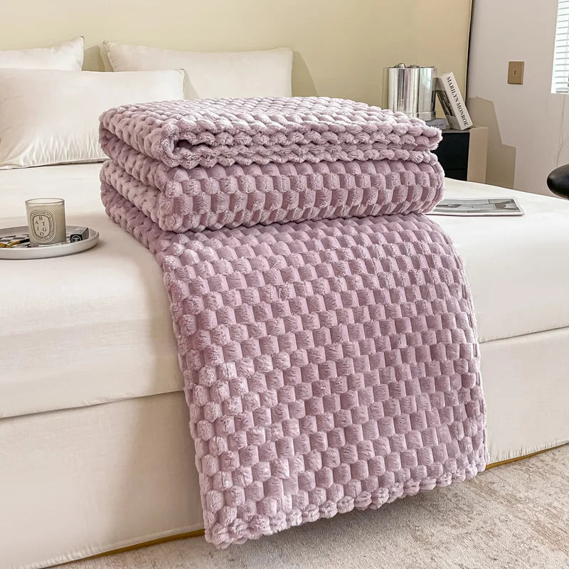 Riva Fleece Plaid | Extra Zacht, Geruit Patroon