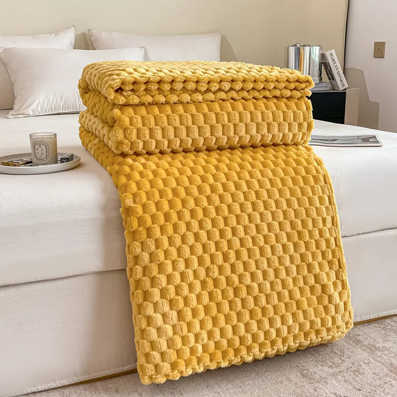 Riva Fleece Plaid | Extra Zacht, Geruit Patroon