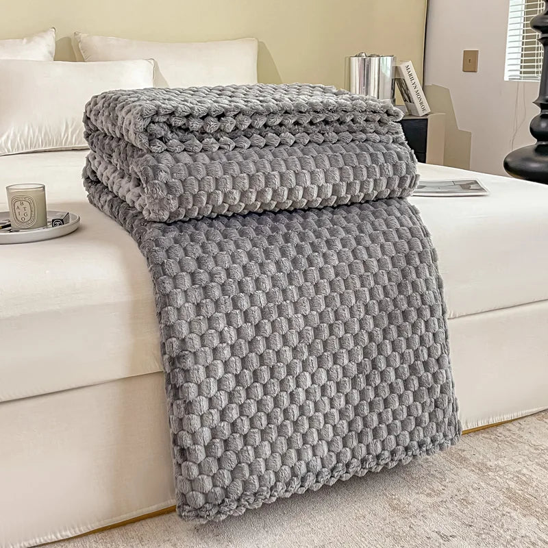 Riva Fleece Plaid | Extra Zacht, Geruit Patroon