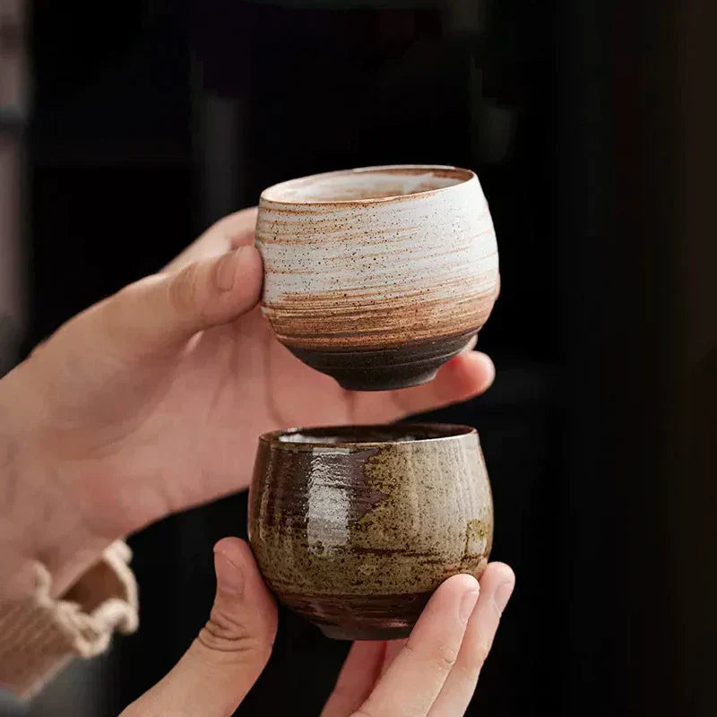 Bento Espresso Cups | Handcrafted Stoneware, Dishwasher Safe