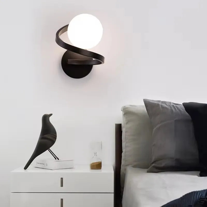 Bello Wall Light | Modern Dual LED Globe, Soft Ambient Illumination