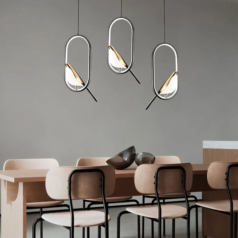 Mira Pendant Light | Nordic LED, Adjustable Height