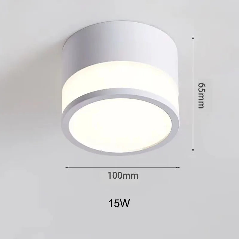 Nori LED Downlight | Modern Aluminium, 9W/15W Options