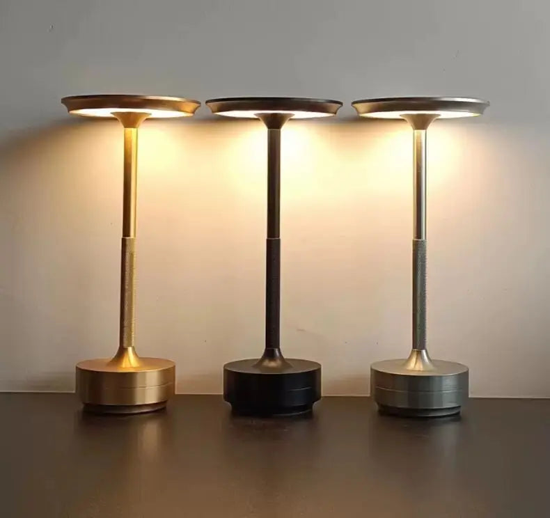 Bela Touch Desk Lamp | Dimmable LED, Rechargeable Aluminium Design