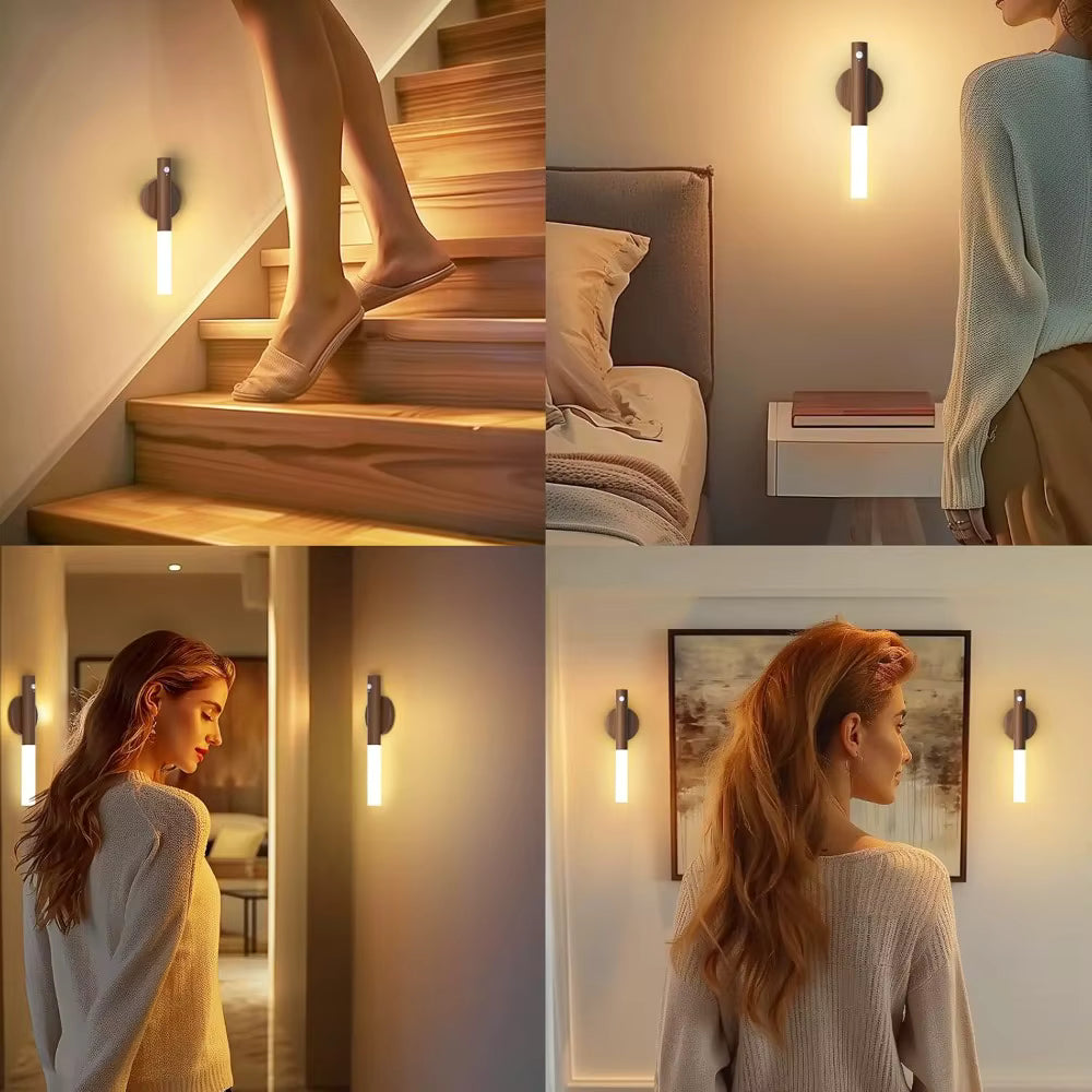 Nora Wireless Wall Lamp | Motion Sensor, USB Rechargeable