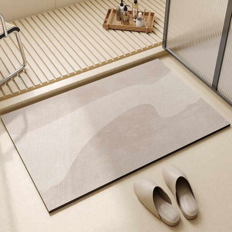 Bela Bath Mat | Super Absorbent, Non-Slip Rubber Base
