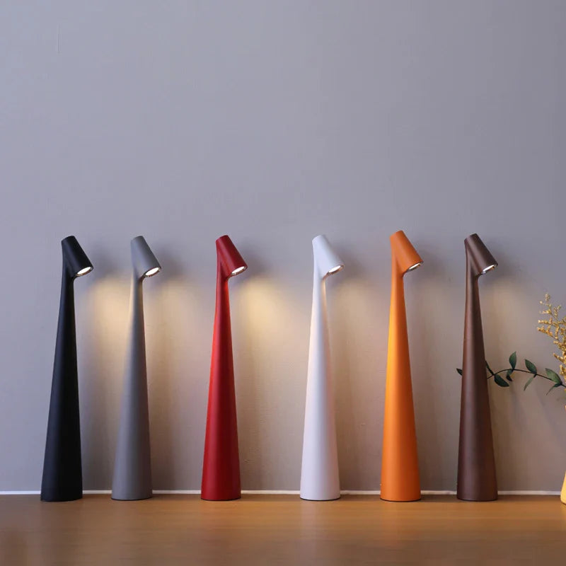 Gloza LED Table Lamp | Touch Dimmable & Rechargeable