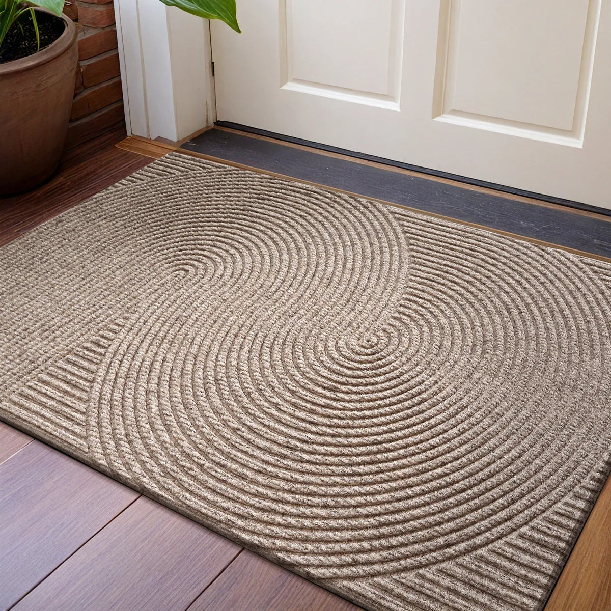 Cielo Deurmat | Antislip TPR Onderzijde, Slijtvast Polyester
