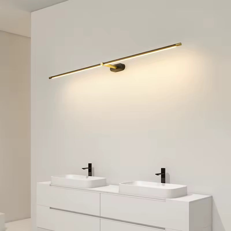 Lino LED Wandlamp | Ultra Slank Aluminium, Warm Wit Licht