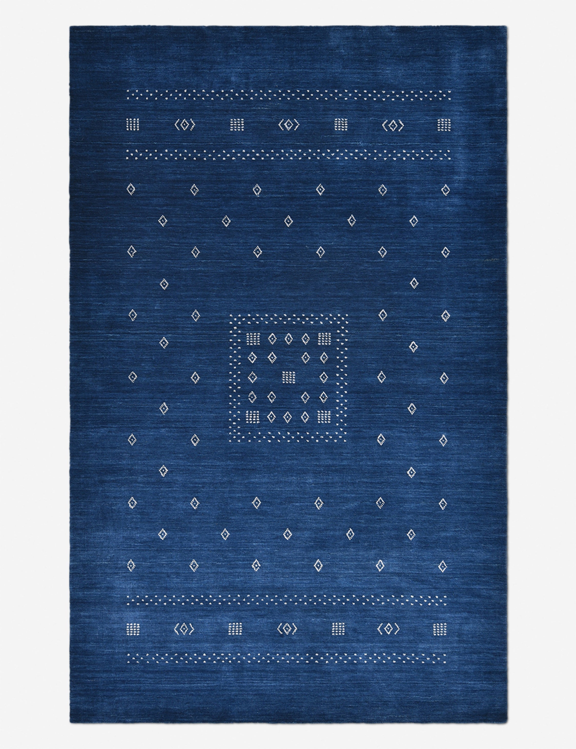 Cyrena Wool Rug | Hand-Loomed, Geometric Design