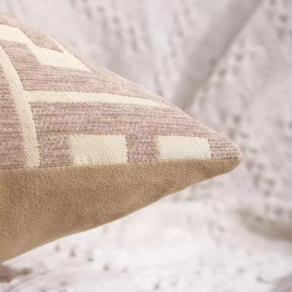 Luxe Jacquard Kussenhoes | Polyester/Katoenmix, 45x45cm