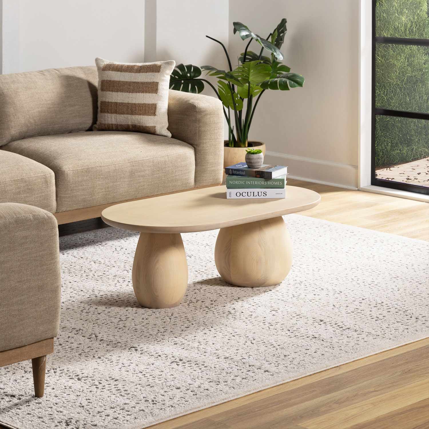 Sable Area Rug  Machine Woven  Medium Pile  Charcoal Beige