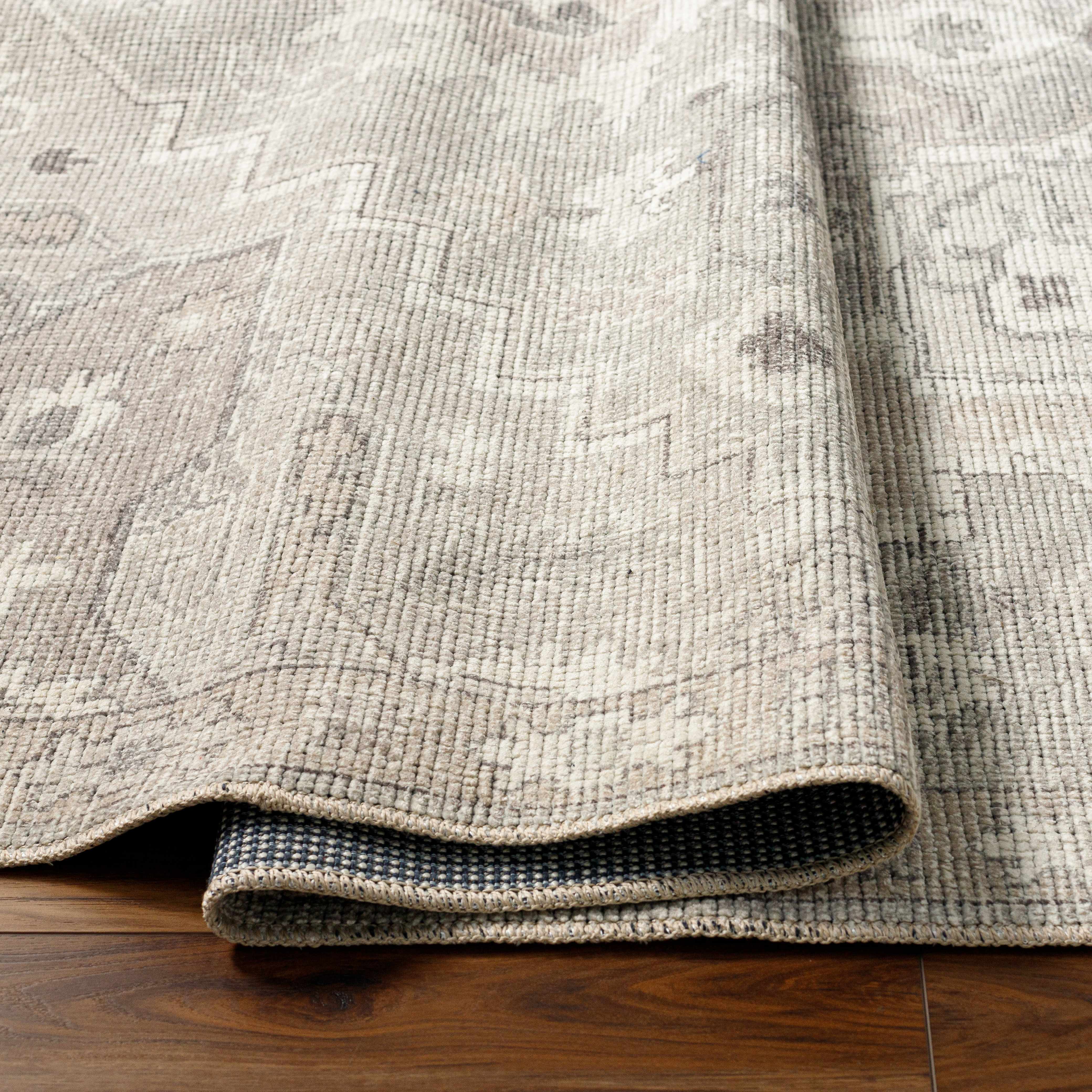 Bela Area Rug  Vintage Medallion Pattern, Machine Woven