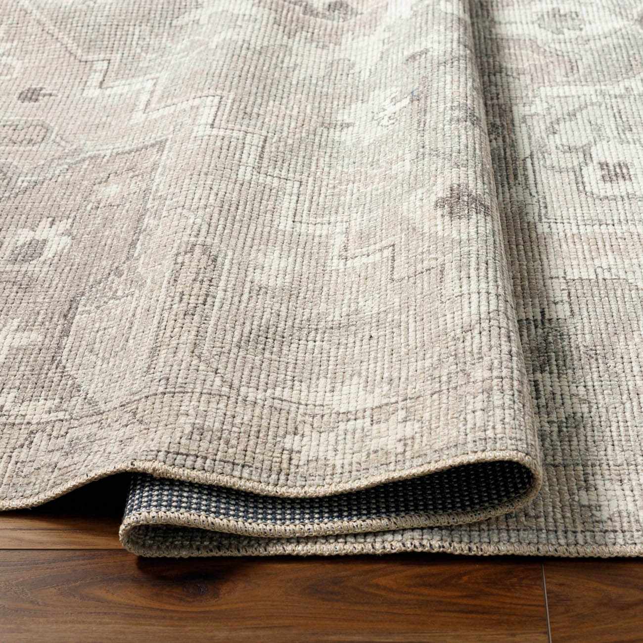 Bela Area Rug  Vintage Medallion Pattern, Machine Woven