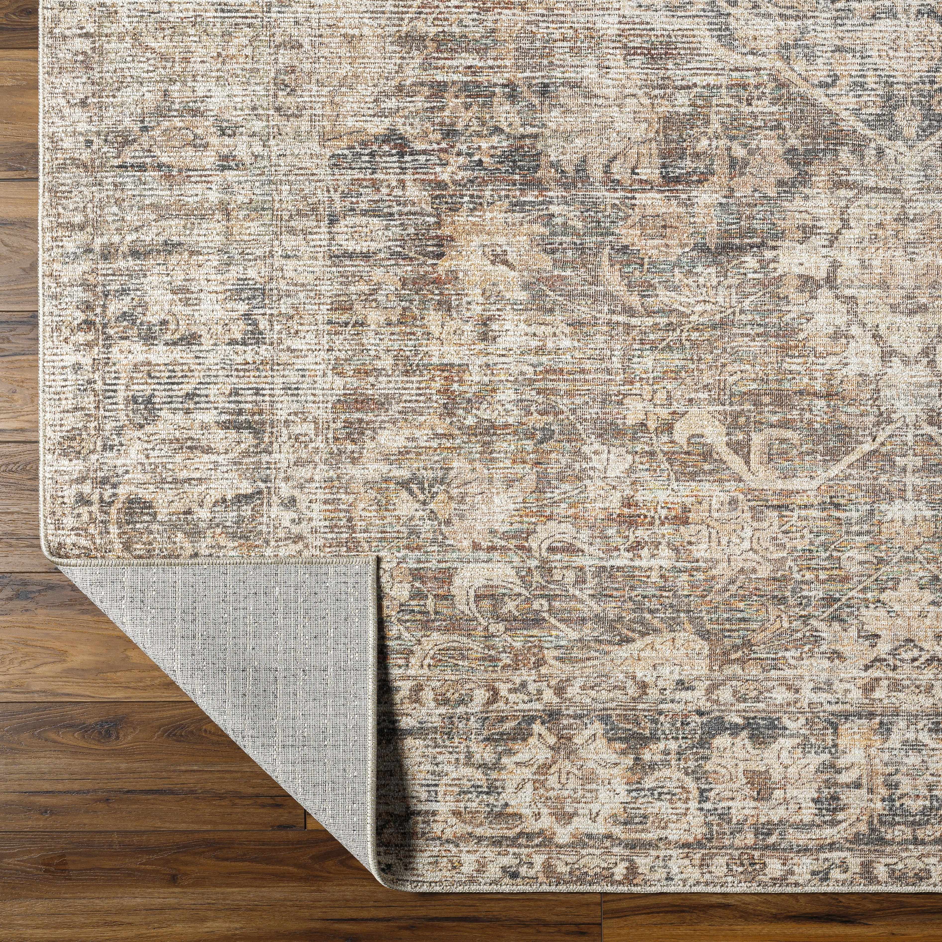 Bela Area Rug  Machine Woven  Traditional Style  Dark Multi