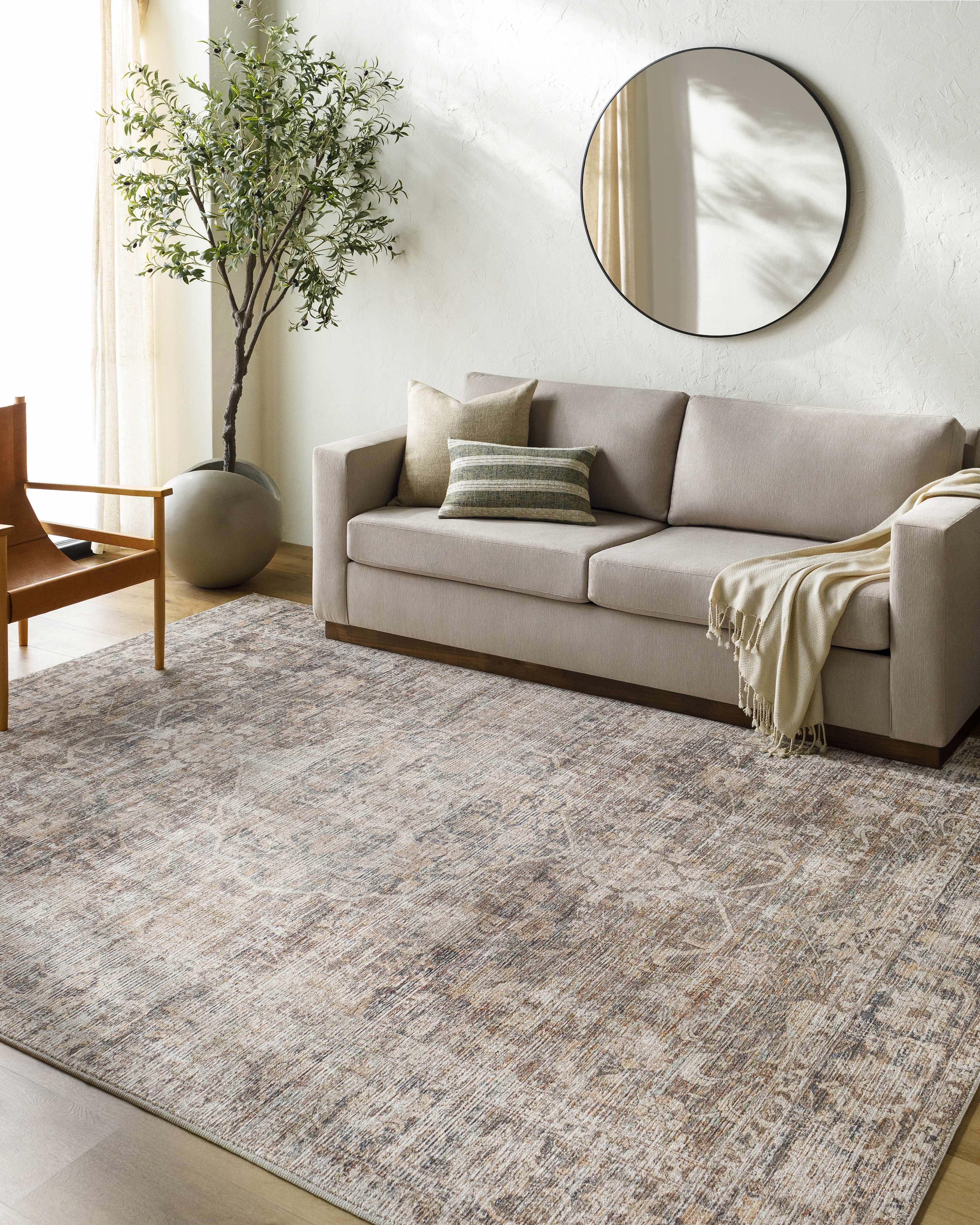 Bela Area Rug  Machine Woven  Traditional Style  Dark Multi