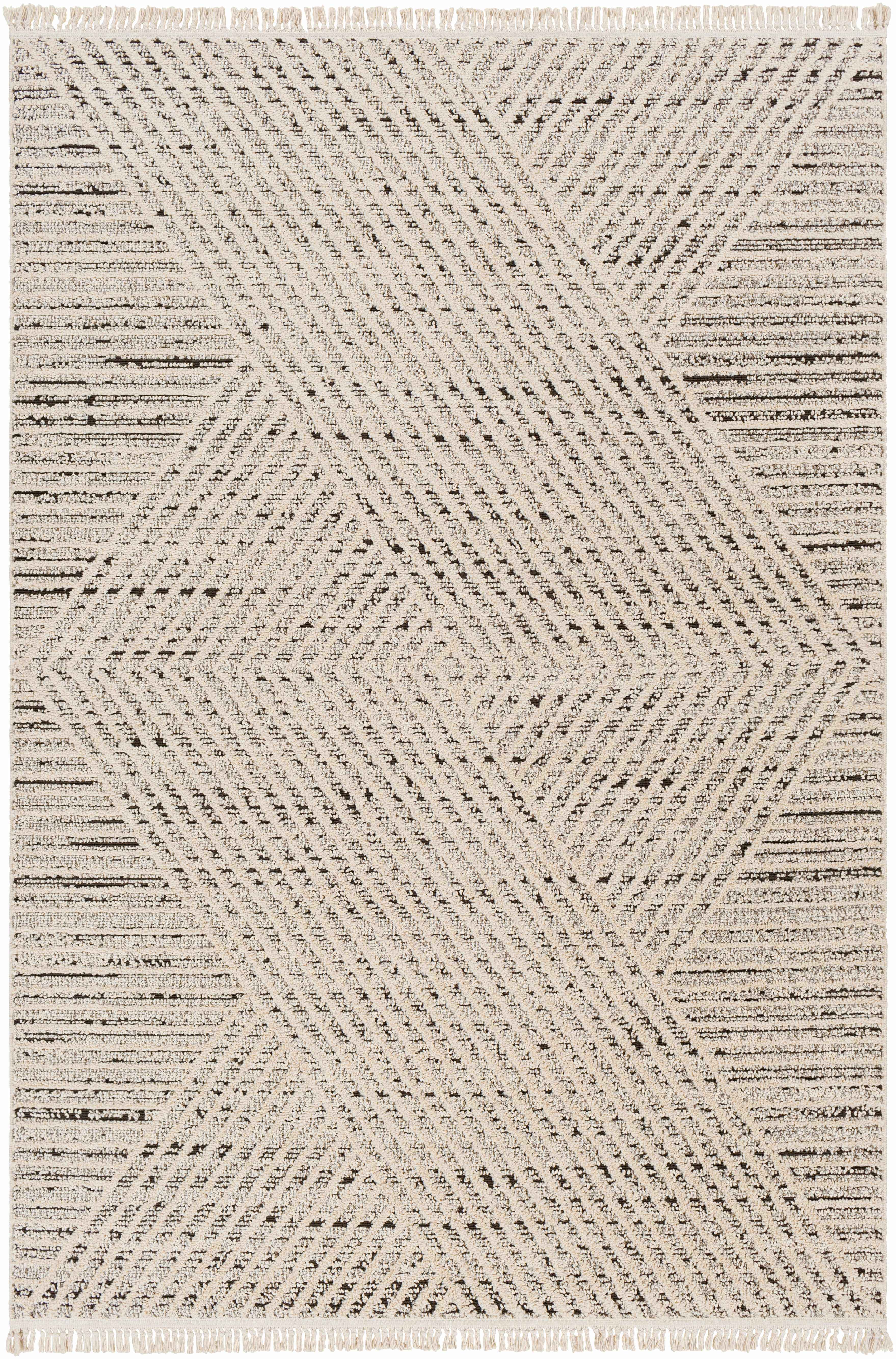 Bela Area Rug  Machine Woven  Sage, Ivory, Dark Brown