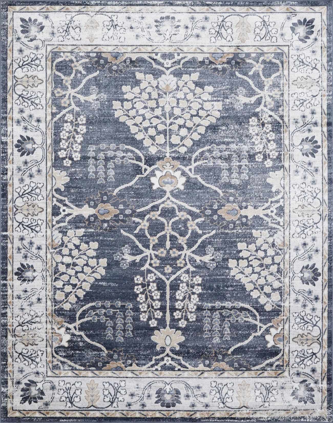 Sable Area Rug  Machine Woven  Traditional Style  Medium Pile