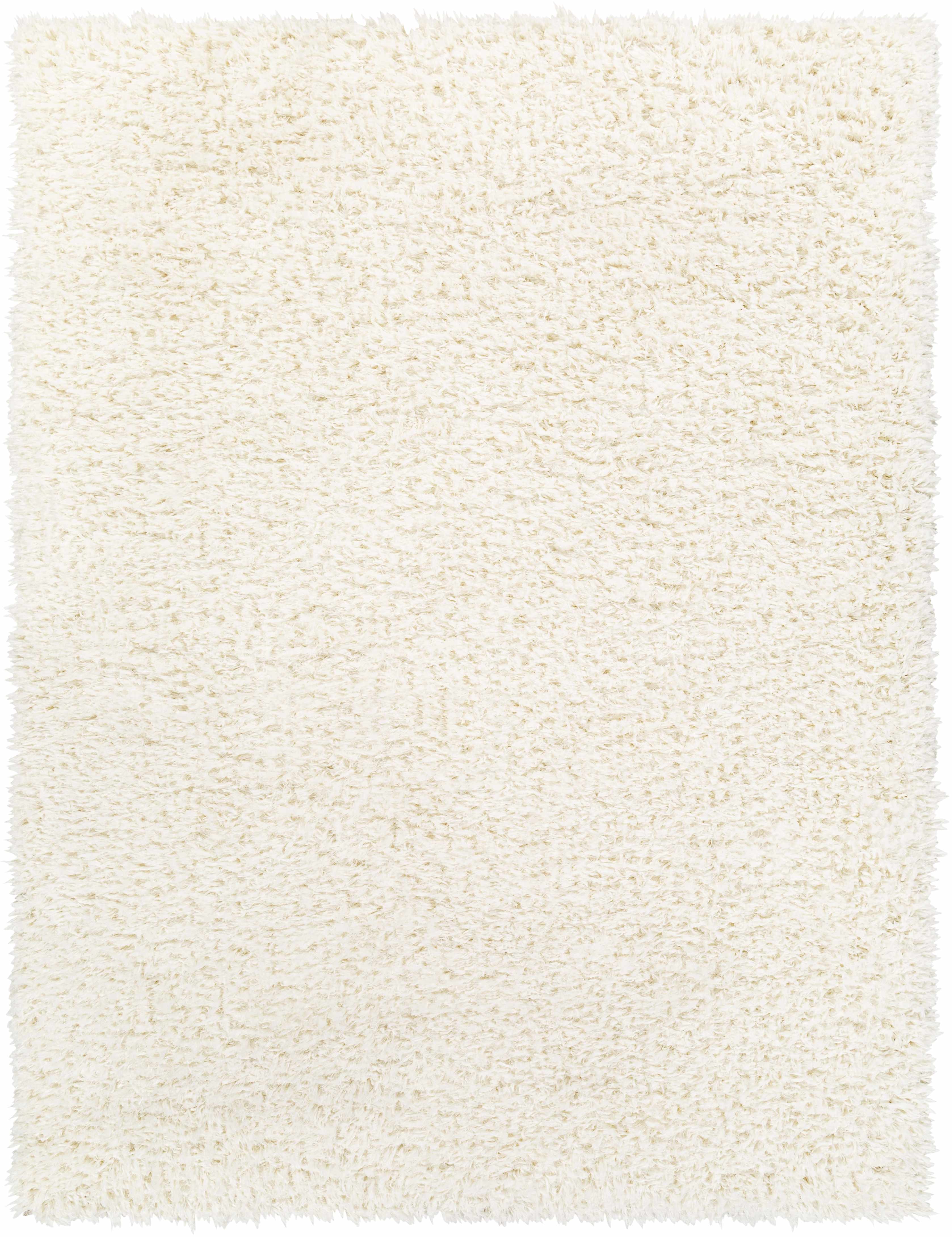 Sierra Plush Rug  Machine Woven  Cream  Contemporary Style