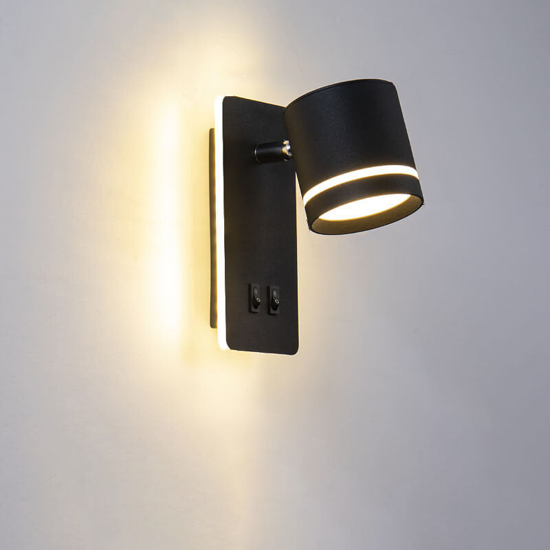Rotatable LED Wall Sconce Lamp - Nordic Minimalist Square Spotlight