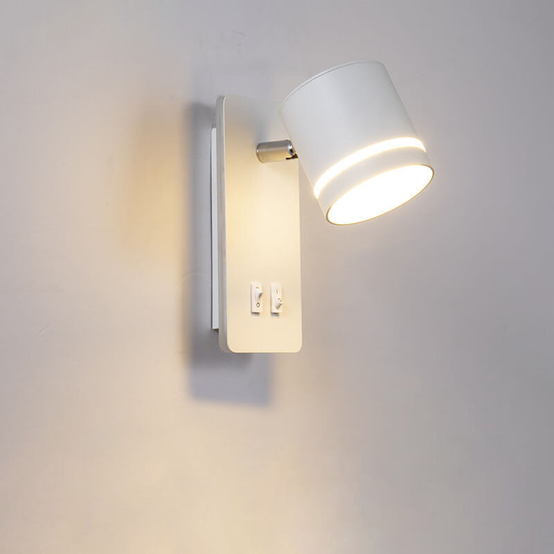 Rotatable LED Wall Sconce Lamp - Nordic Minimalist Square Spotlight