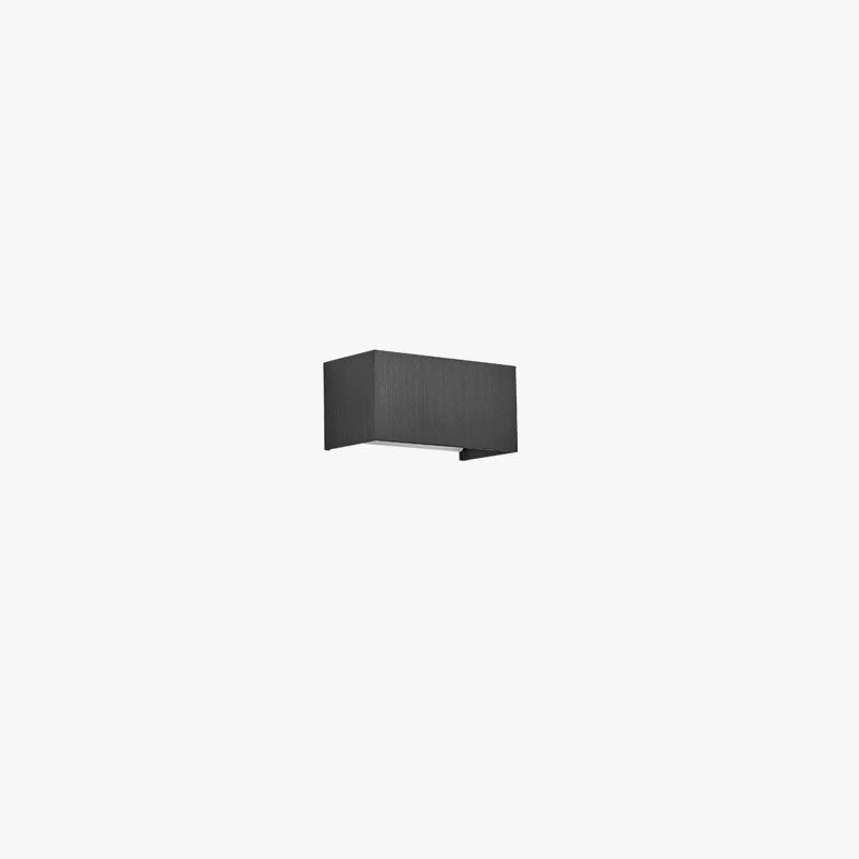 Adjustable Square Flat LED Wall Sconce Lamp in Nordic Minimalist Aluminum Design