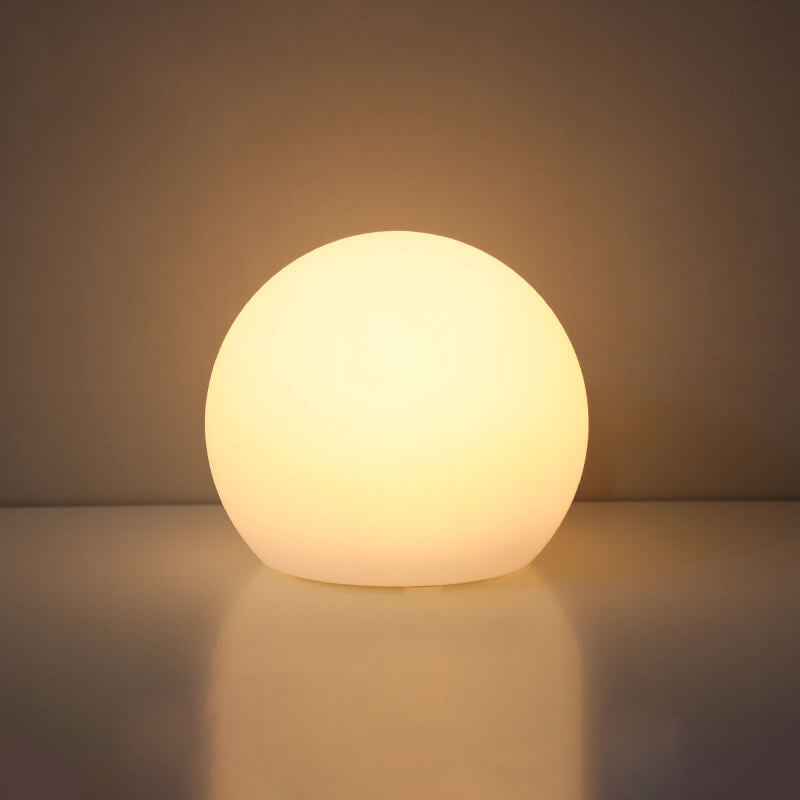 Artistic Geometric Battery-Powered Remote Control Night Light Table Lamp