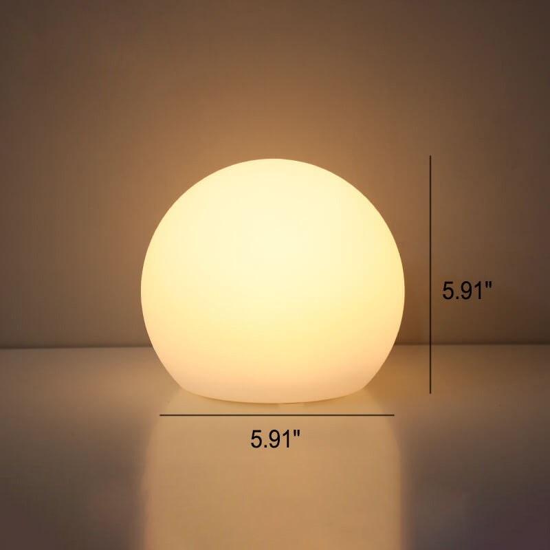 Artistic Geometric Battery-Powered Remote Control Night Light Table Lamp