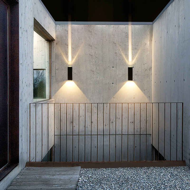 Fino LED Buitenlamp | Waterdicht, Up & Down Beam Aluminium