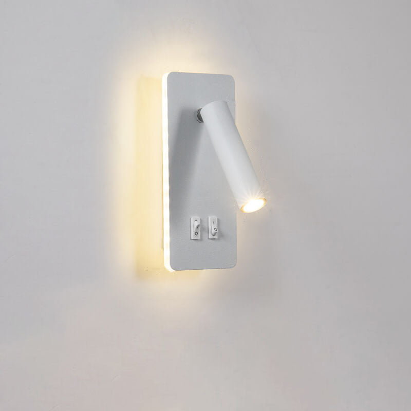 Rotatable LED Wall Sconce Lamp - Nordic Minimalist Square Spotlight