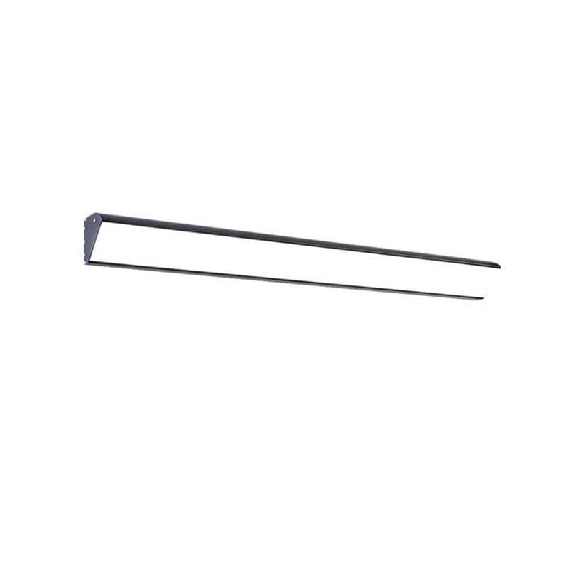 Contemporary Waterproof LED Wall Sconce Lamp for Outdoor Use - Long Bar Design in Aluminum and Acrylic