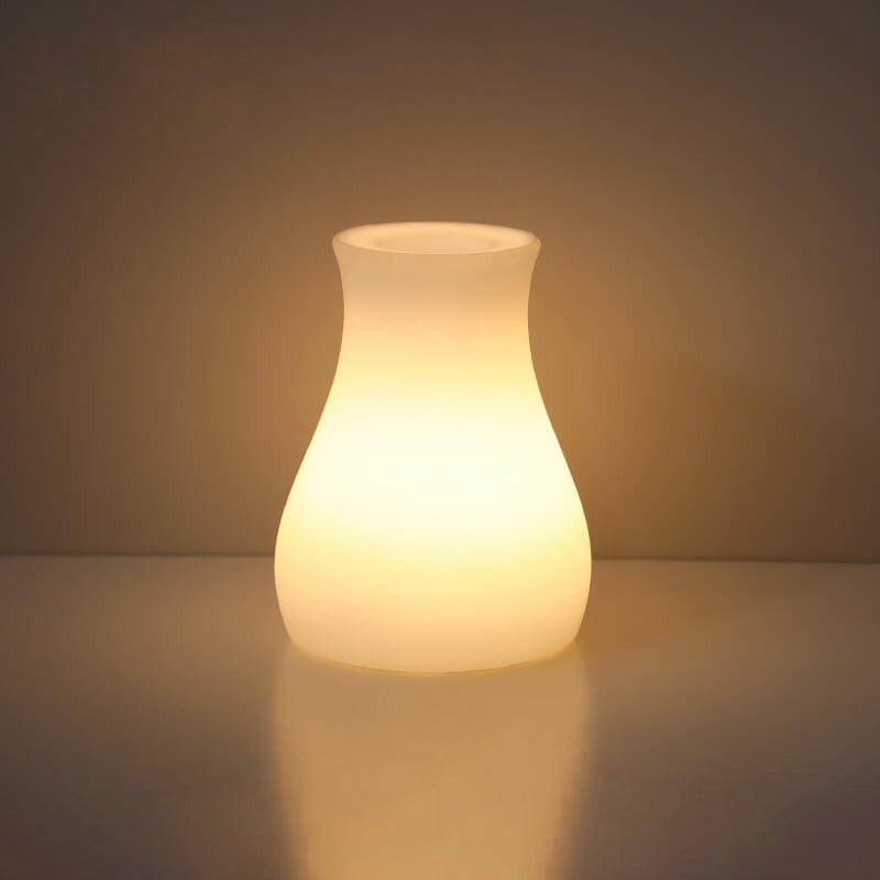 Artistic Geometric Battery-Powered Remote Control Night Light Table Lamp