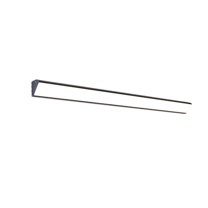 Contemporary Waterproof LED Wall Sconce Lamp for Outdoor Use - Long Bar Design in Aluminum and Acrylic
