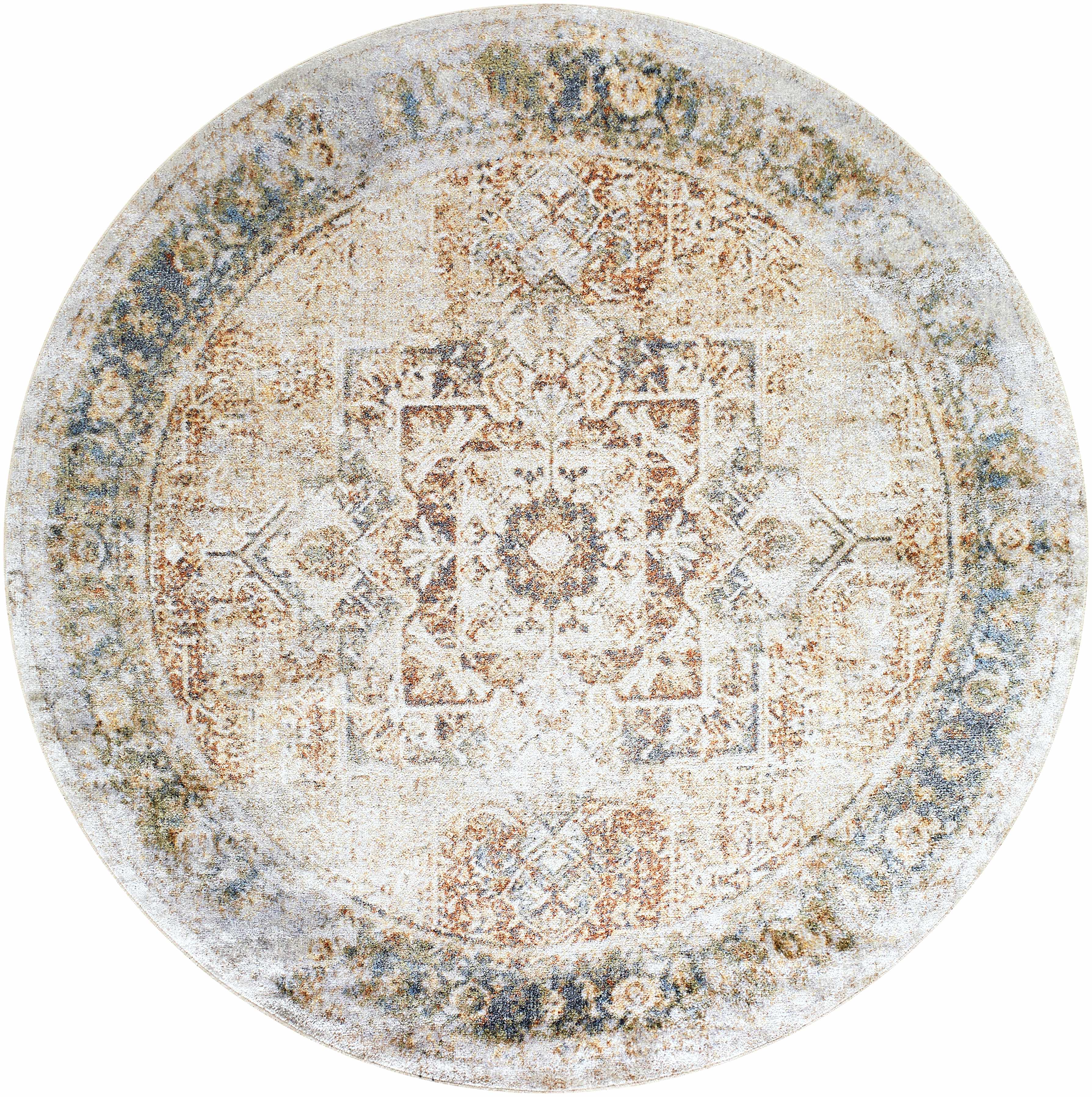 Bela Heritage Style Rug  Washable Medium Pile Polyester