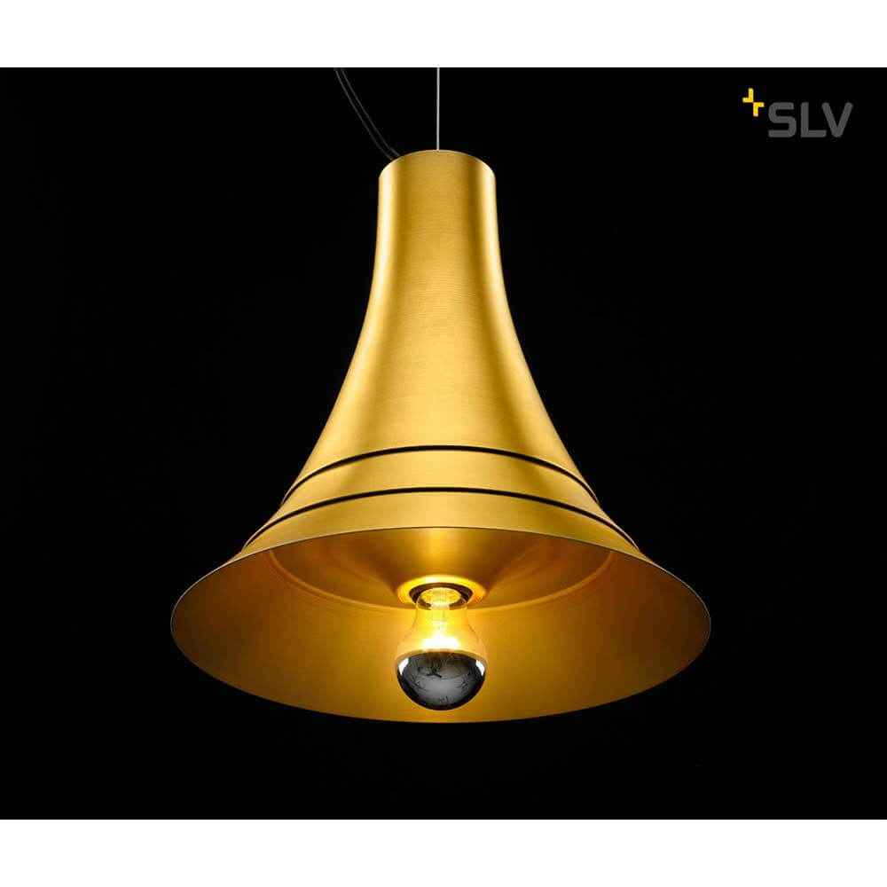 Bela Pendant Light | Brass Finish, Integrated LED