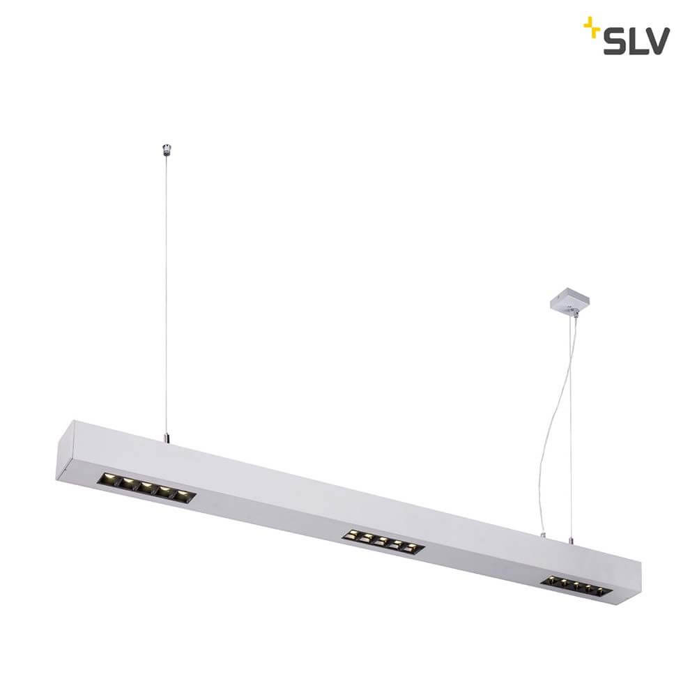 Quanta LED Pendant Light | Silver 1m, Dimmable 4000K