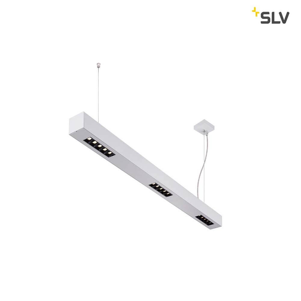 Quanta LED Pendant Light | Silver 1m, Dimmable 4000K