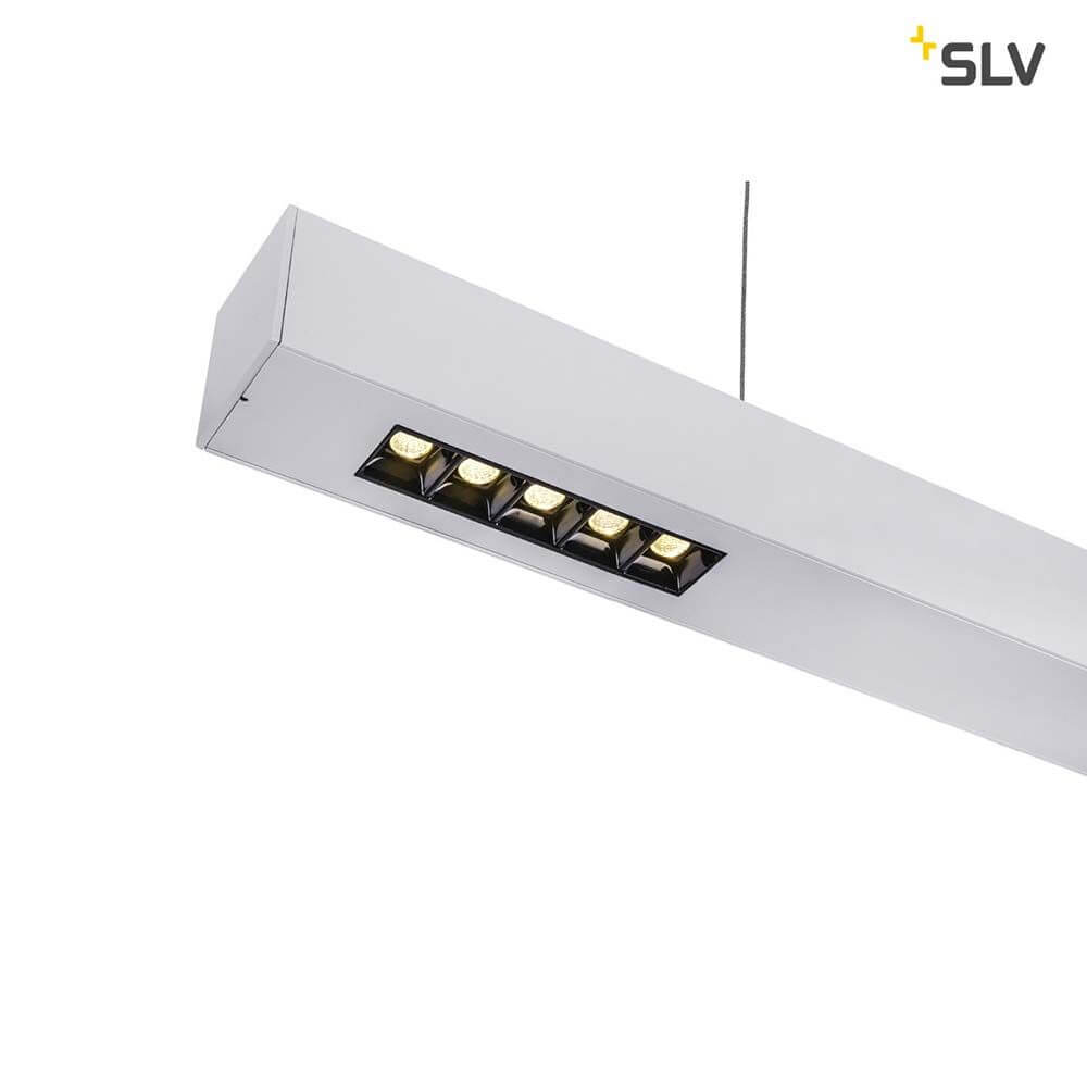 Quanta LED Pendant Light | Silver 1m, Dimmable 4000K