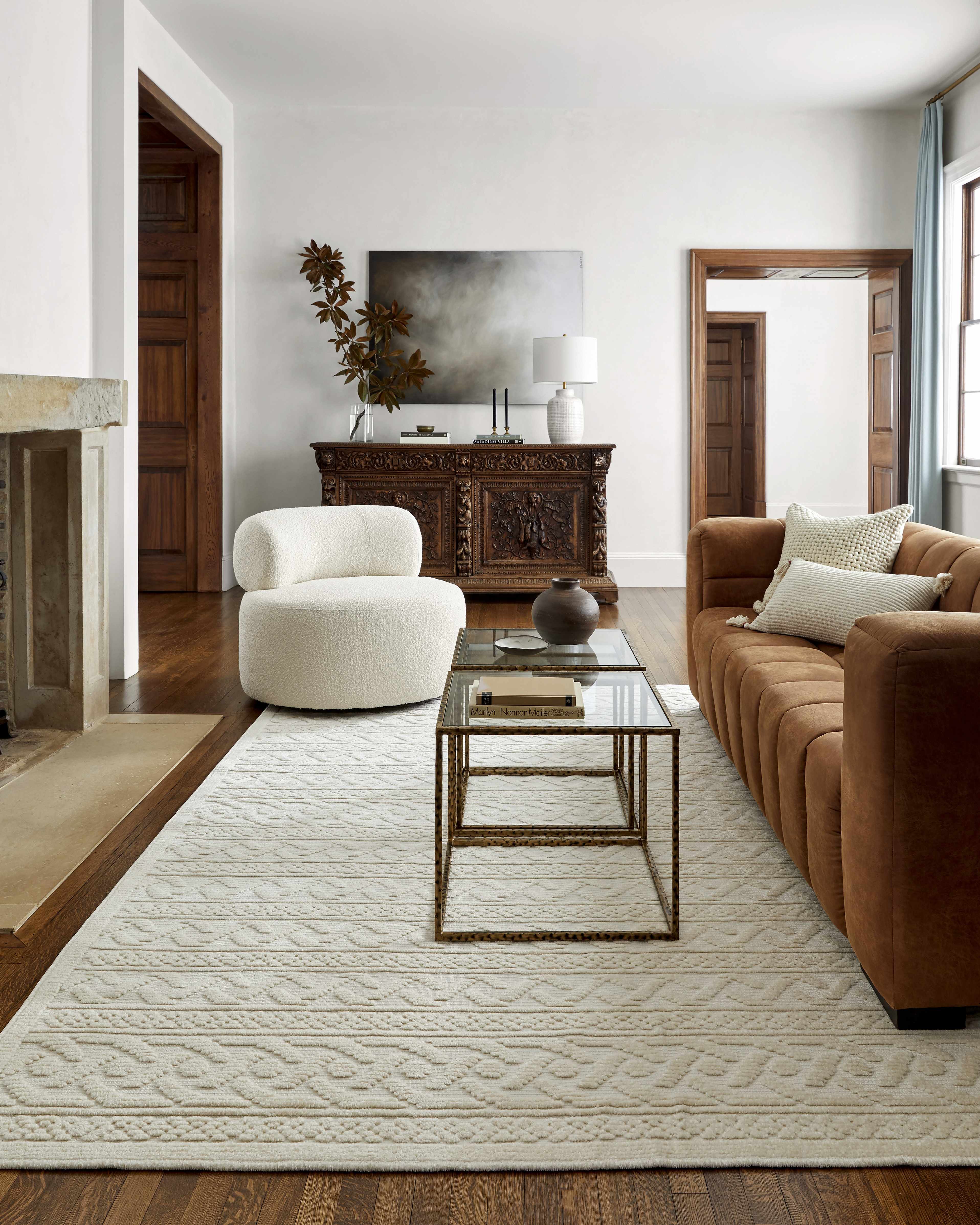 Fadey 3D Washable Rug  Medium Pile  Transitional Style