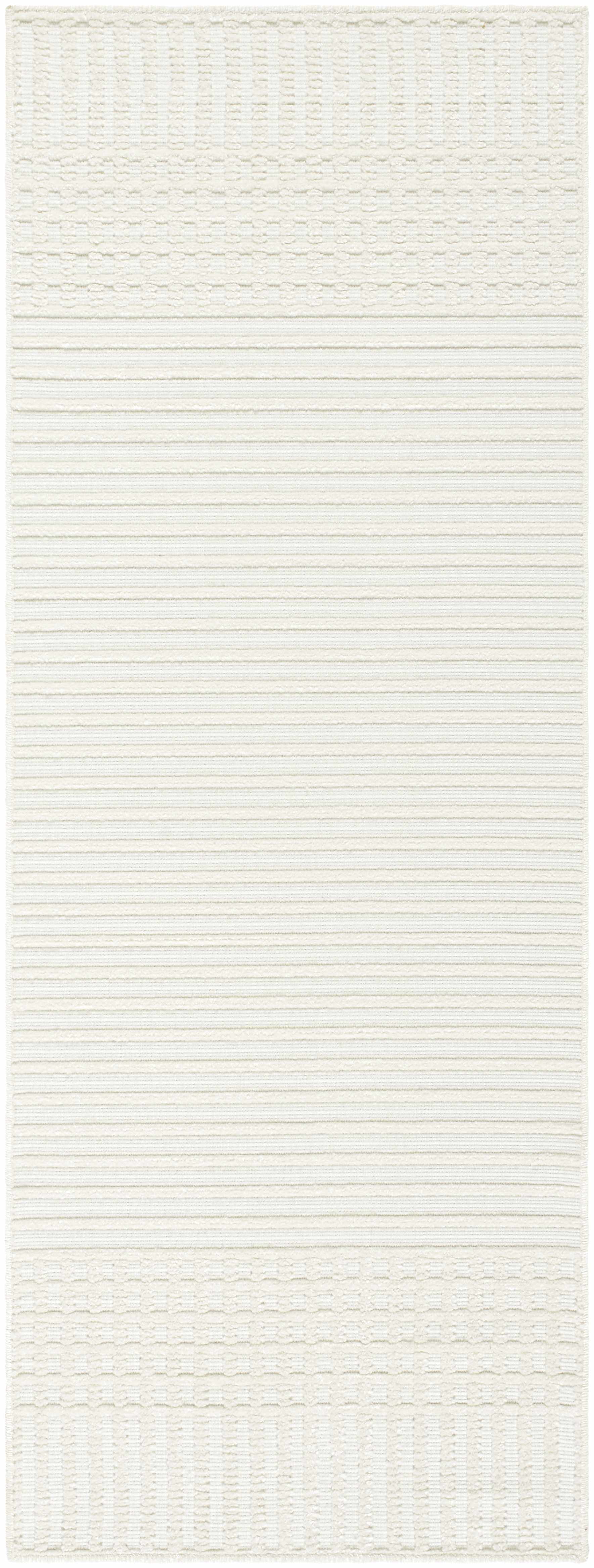 Rhett Area Rug Machine Woven Medium Pile Washable White
