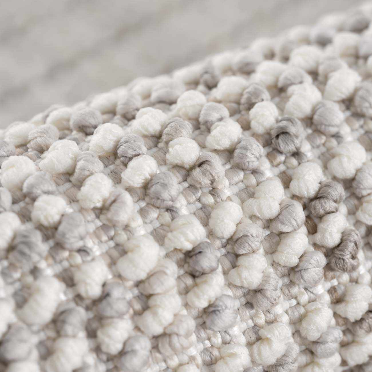 Gala Cream Area Rug  Transitional Style  Low Pile Polyester
