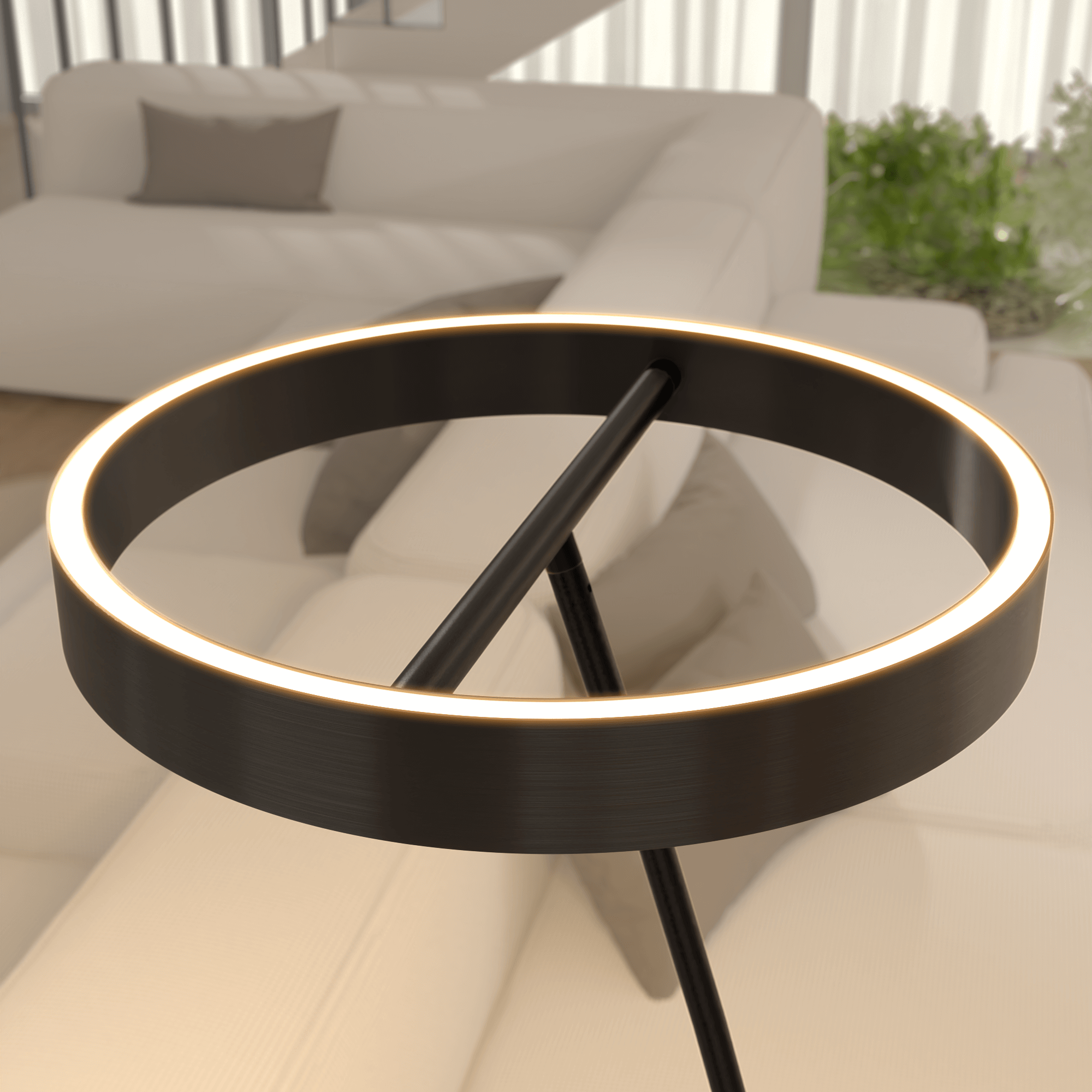 Sola LED Floor Lamp | Stepless Dimming, Adjustable Colour Temperature