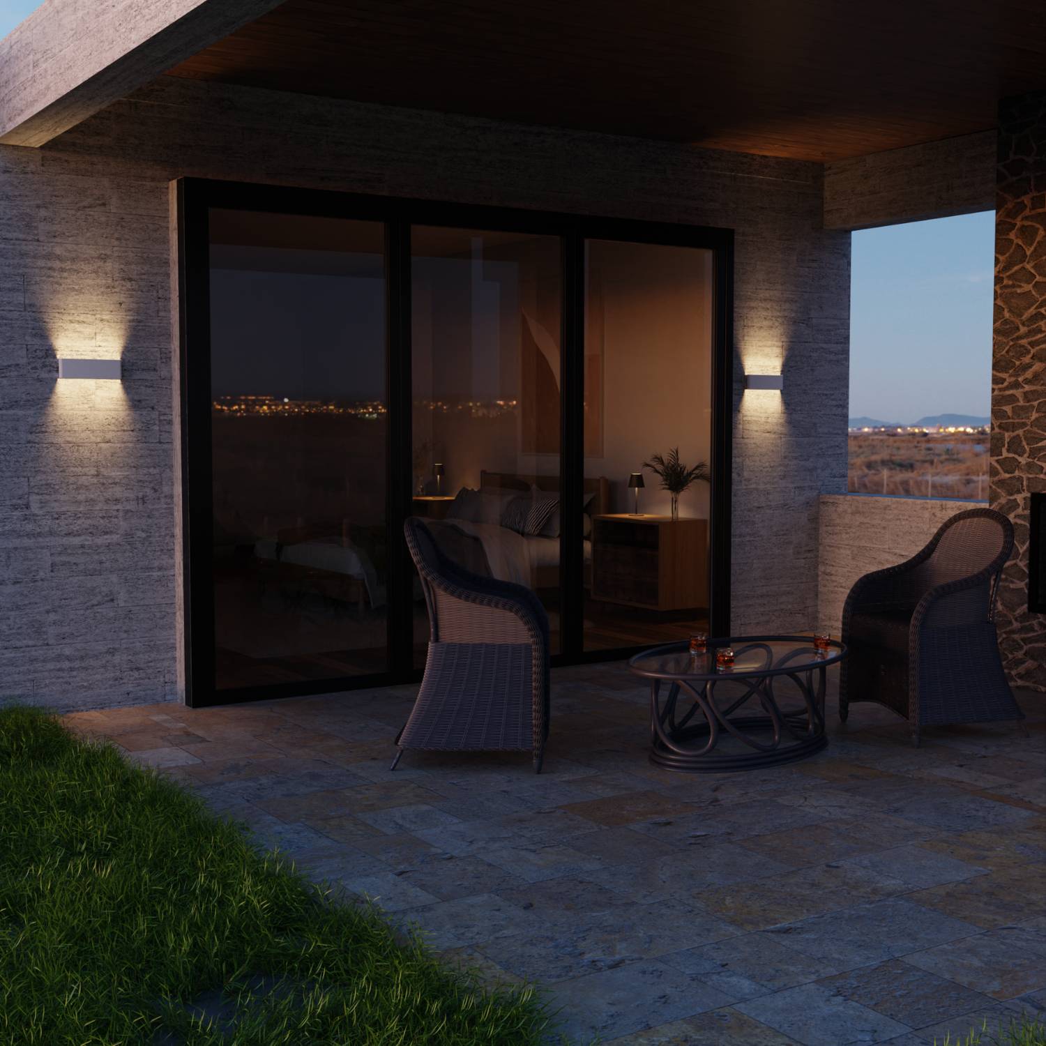 Aero Wall Light | Elegant Minimalist Design, Glare-Free Lighting