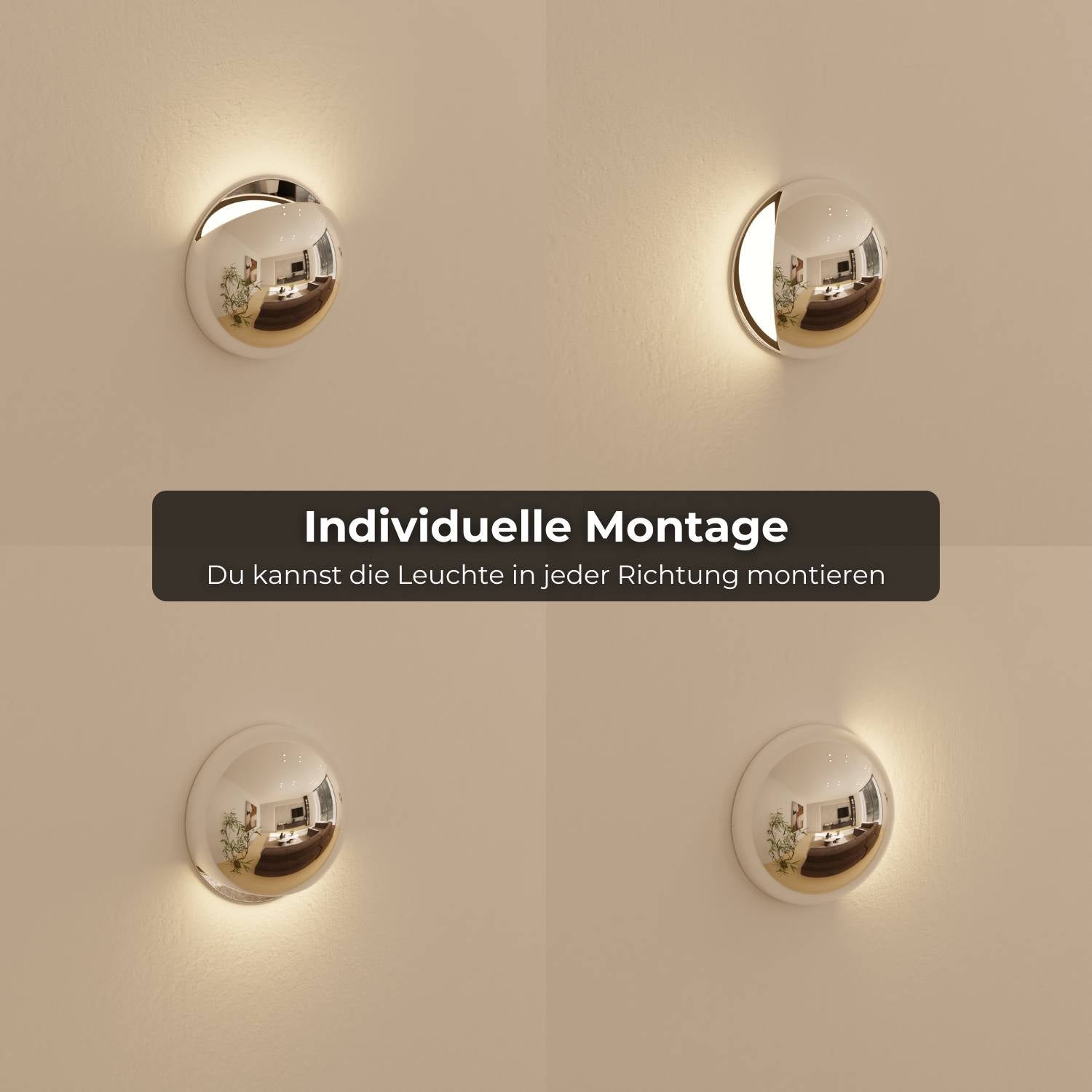 Pelo Wall Light | Modern Chrome Finish, IP65 Weatherproof