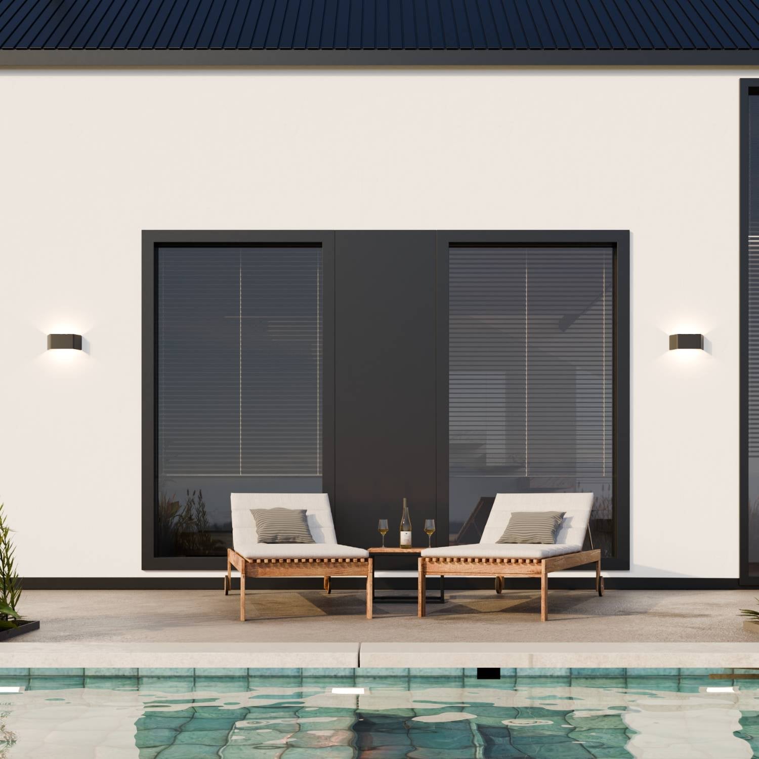 Ombra Wall Light | Warm White 2700K, IP54 Certified
