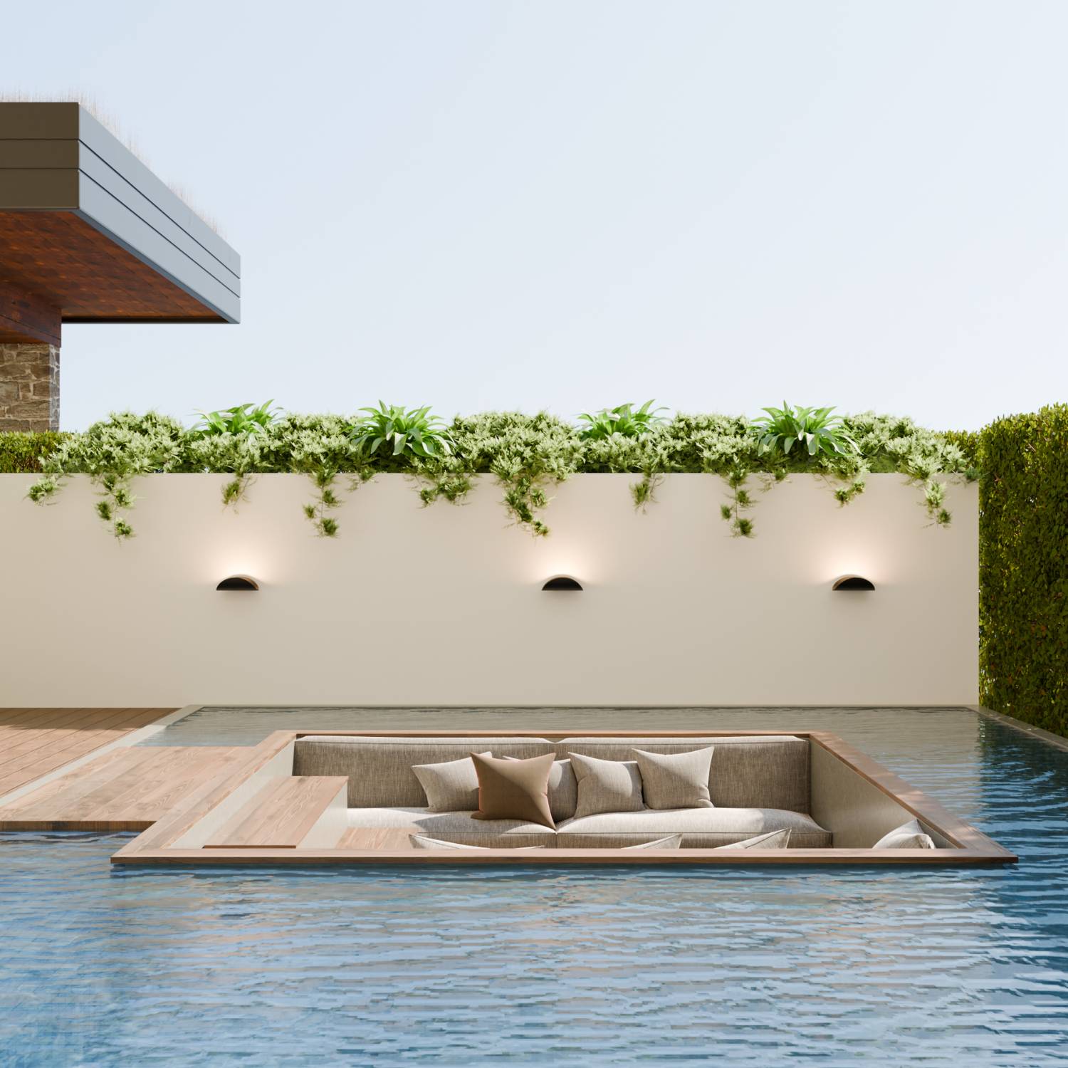 Vela Wall Light | 2700K Warm Glow, IP54 Rated