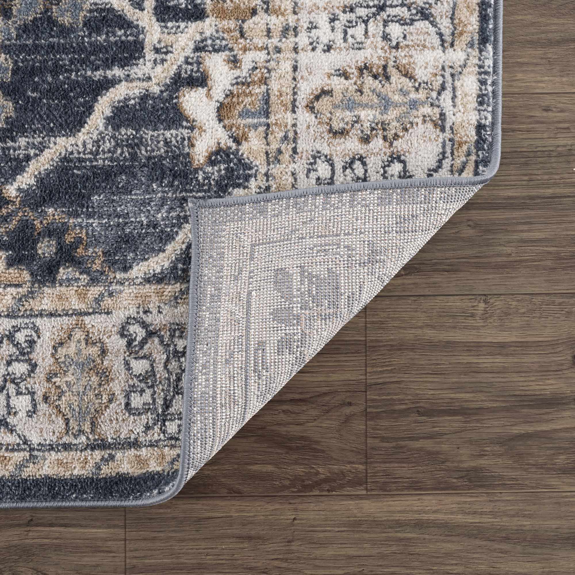 Sable Area Rug  Machine Woven  Traditional Style  Medium Pile