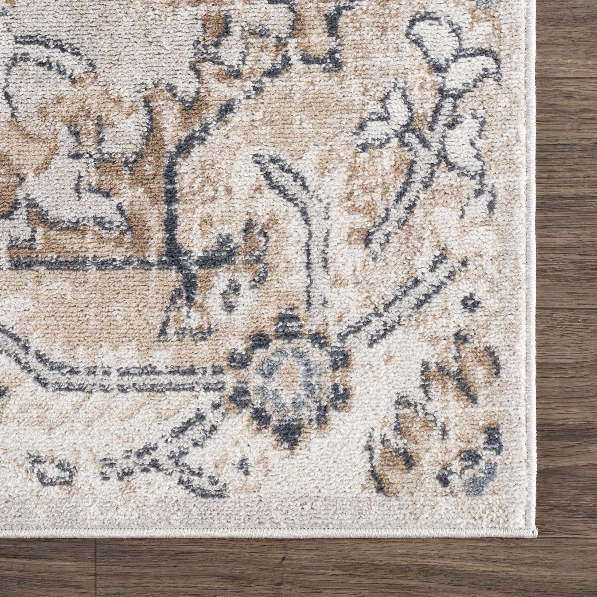Mara Area Rug  Traditional Machine-Woven  100% Polypropylene