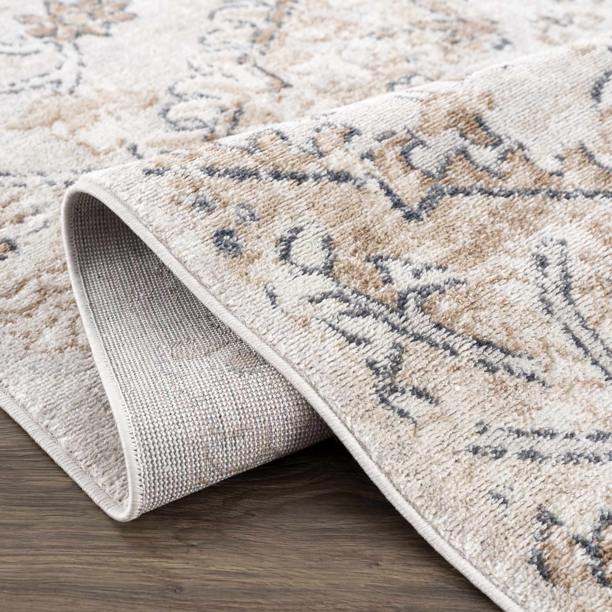 Mara Area Rug  Traditional Machine-Woven  100% Polypropylene